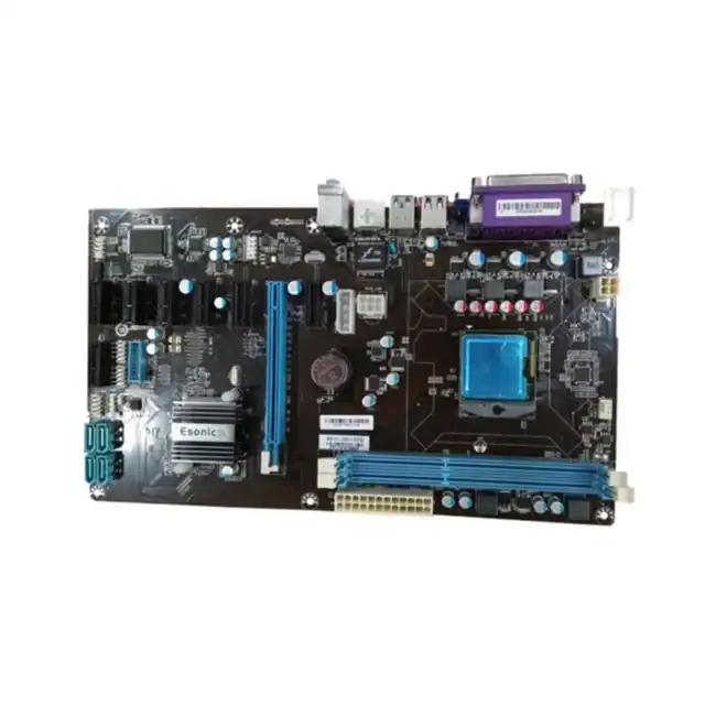 Материнская плата Esonic HM76-BTC-COMBO + CPU B950 (ATX, Установлен Intel Pentium B950)