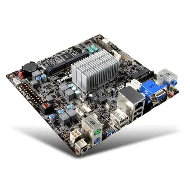Материнская плата ECS BAT-I2/J1800 BAT-I2/ J1800 (Mini-ATX, Установлен Intel Celeron J1800)