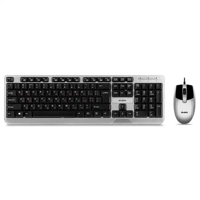 Клавиатура + мышь Sven Набор клавиатура+мышь KB-S330C черный SV-017309