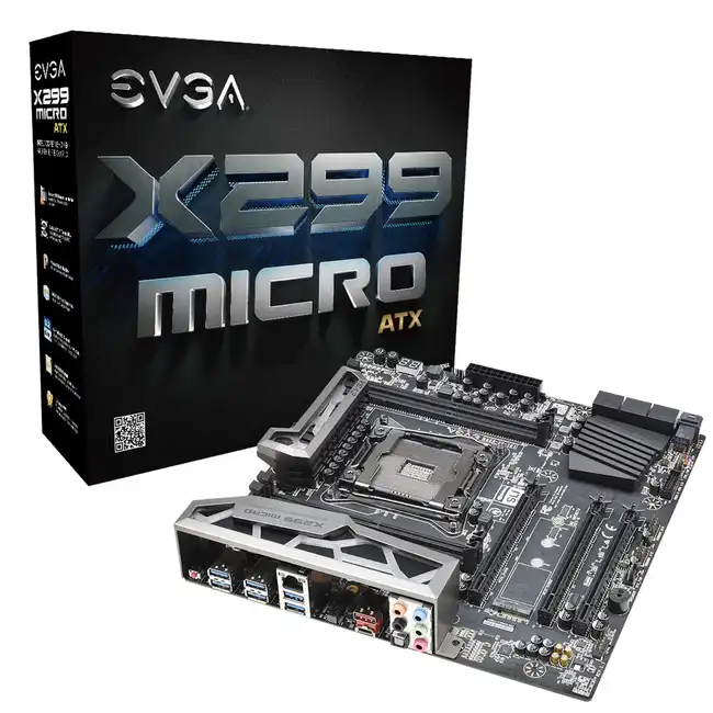 Материнская плата EVGA X299 MICRO ATX 131-SX-E295-KR (micro-ATX, LGA 2066)