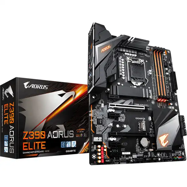 Материнская плата Gigabyte Z390 AORUS ELITE GA-Z390 AORUS ELITE (ATX, LGA 1151)