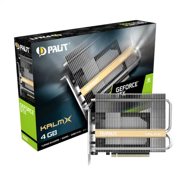 Видеокарта Palit GeForce GTX 1650 KalmX NE5165001BG1-1170H (4 ГБ)