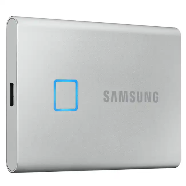 Внешний жесткий диск Samsung SSD T7 TOUCH USB 3.2 1TB MU-PC1T0S/WW (1 ТБ)