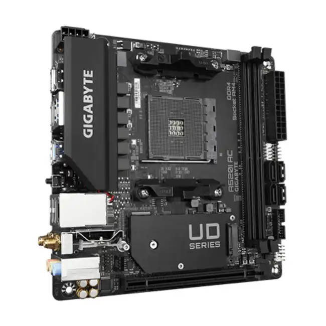 Материнская плата Gigabyte A520I AC (Mini-iTX, AMD AM4)