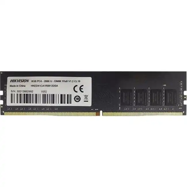 ОЗУ Hikvision Модуль памяти Hikvision HKED4081CBA1D0ZA1 (DIMM, DDR4, 8 Гб, 2666 МГц)
