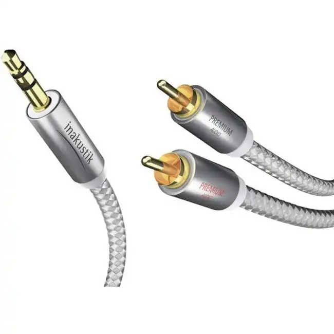 Кабель интерфейсный inakustik MiniJack-2RCA Premium 1.5m EAN:4001985507887