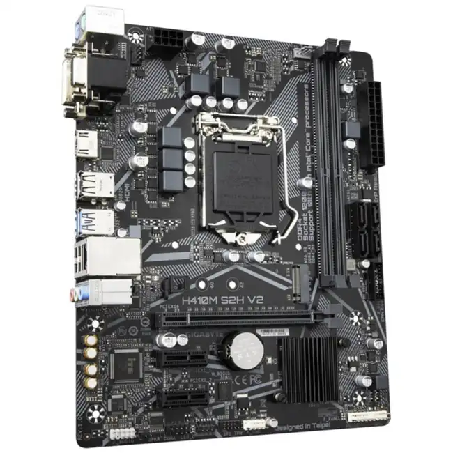 Материнская плата Gigabyte H410M S2H V2 (micro-ATX, LGA 1200)