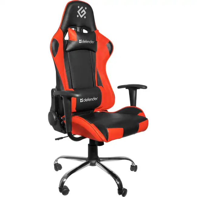 Компьютерный стул Defender Игровое кресло Azgard Красный/черный 1318771