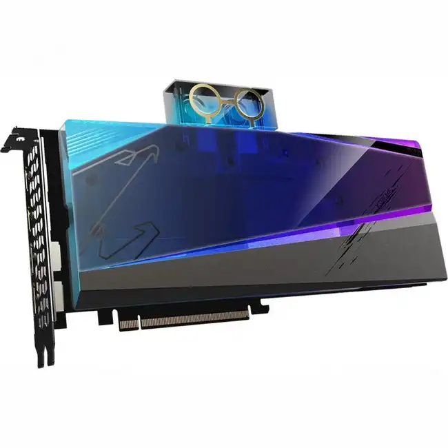 Видеокарта Gigabyte Radeon RX 6900 XT AORUS XTREME WATERFORCE WB 16G GV-R69XTAORUSX WB-16GD (16 ГБ)