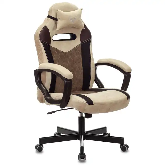 Компьютерный стул Бюрократ Кресло Zombie VIKING 6 KNIGHT Brown Z-VIKING-6-KNIGHT-BR