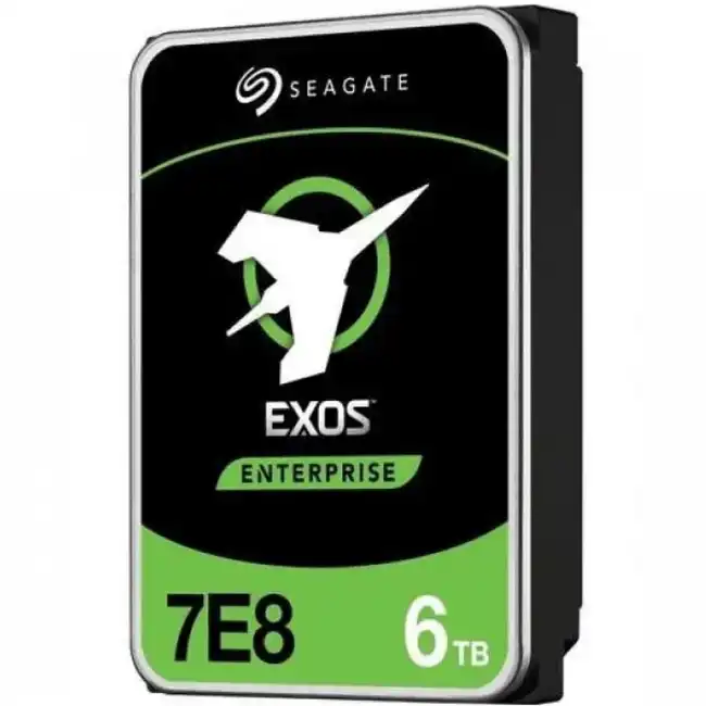 Внутренний жесткий диск Seagate HDD Server Exos 7E8 (3.5'/6TB/SAS 12GB/s/ 7200rpm) ST6000NM003A (HDD (классические), 6 ТБ, 3.5 дюйма, SAS)