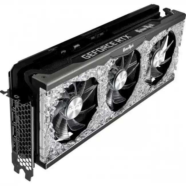 Видеокарта Palit GeForce RTX 3070 Ti GameRock (NED307T019P2-1047G) (8 ГБ)