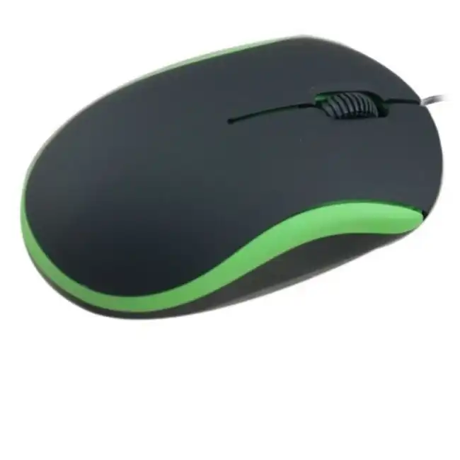Мышь Ritmix ROM-111 BLACK/GREEN 15118307