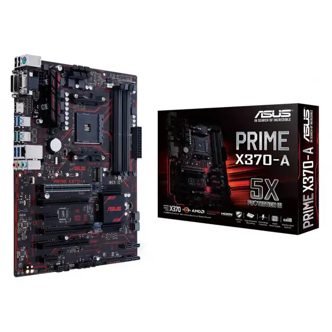 Материнская плата Asus PRIME X370-A (ATX, AMD AM4)