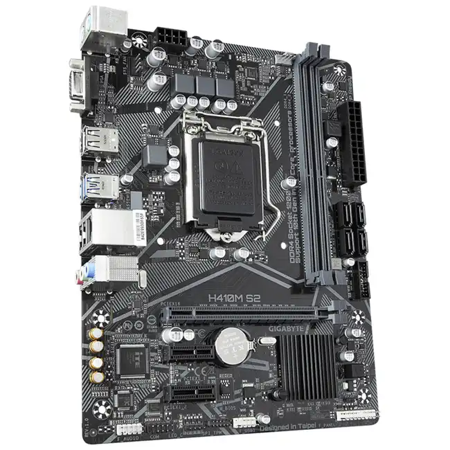 Материнская плата Gigabyte H410M-S2 (micro-ATX, LGA 1200)