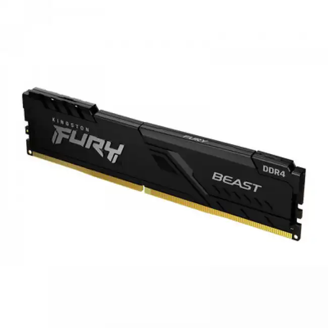ОЗУ Kingston FURY Beast Black Gaming Memory KF426C16BB/16 (DIMM, DDR4, 16 Гб, 2666 МГц)