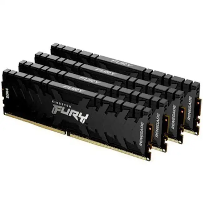 ОЗУ Kingston 32 ГБ KF432C16RBK4128 (DIMM, DDR4, 128 Гб (4 х 32 Гб), 3200 МГц)
