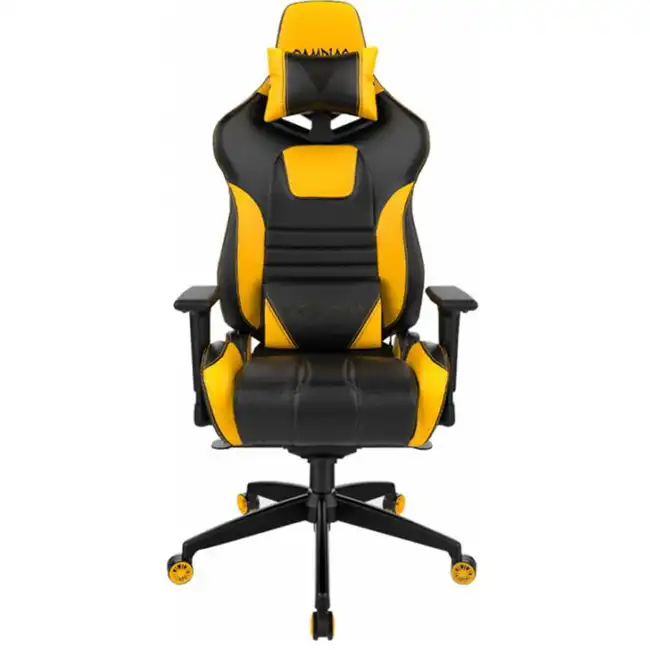 Компьютерный стул Gamdias Игровое кресло ACHILLES M1A Black/Yellow ACHILLES M1A L BY