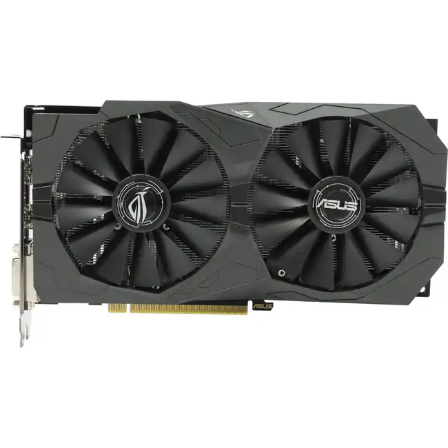 Видеокарта Asus ROG Strix Radeon RX 570 Aura Sync ROG-STRIX-RX570-4G-GAMING (4 ГБ)