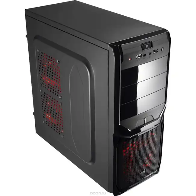 Корпус Aerocool V3X Advance Black Edition