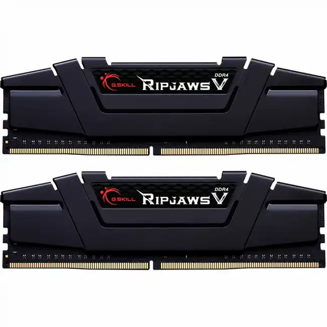 ОЗУ G.Skill RipJaws V F4-3200C16D-32GVK (DIMM, DDR4, 32 Гб (2 х 16 Гб), 3200 МГц)