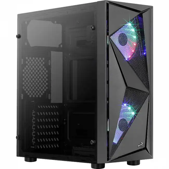 Корпус Aerocool Glider Cosmo-G-BK-v1 (Midi-Tower)