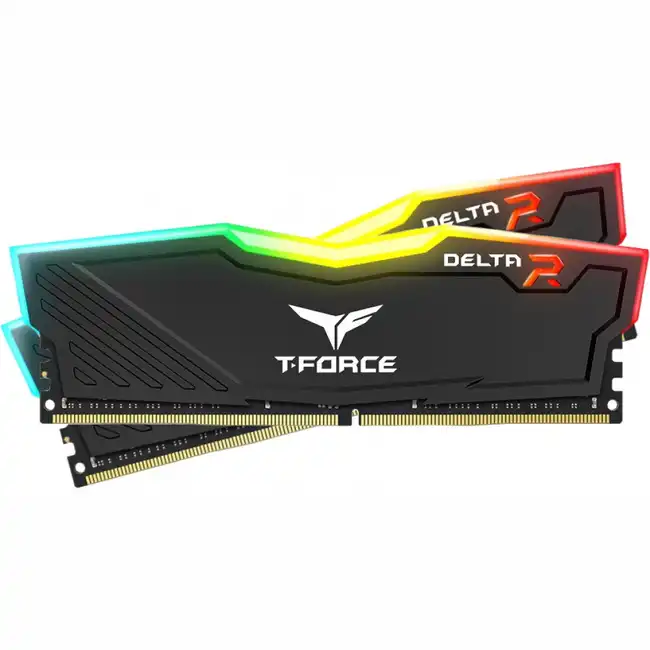 ОЗУ Team Group T-Force Delta RGB TF3D416G3200HC16FDC01 (DIMM, DDR4, 16 Гб (2 х 8 Гб), 3200 МГц)