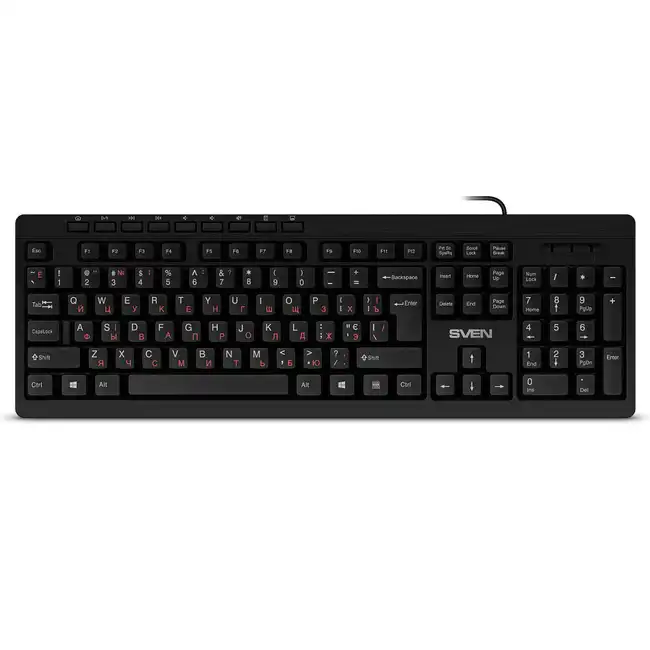 Клавиатура Sven KB-C3010 SV-020330 (Проводная, USB)