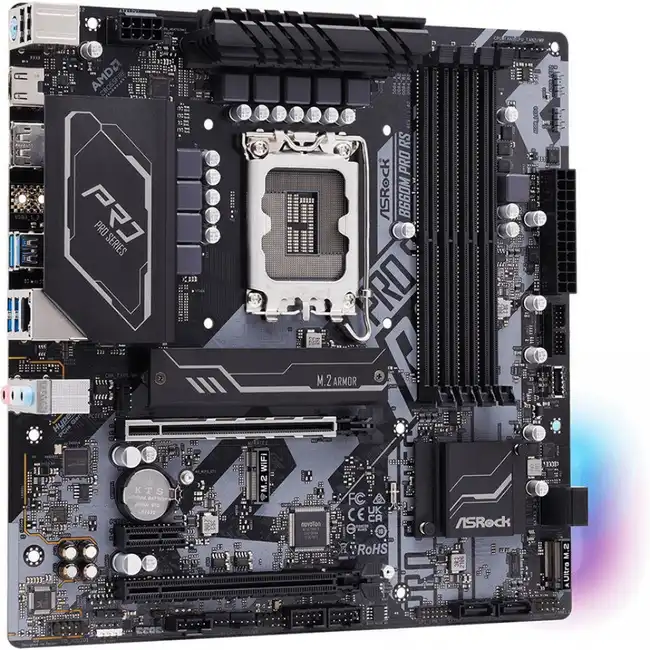 Материнская плата ASRock B660M PRO RS (micro-ATX, LGA 1700)