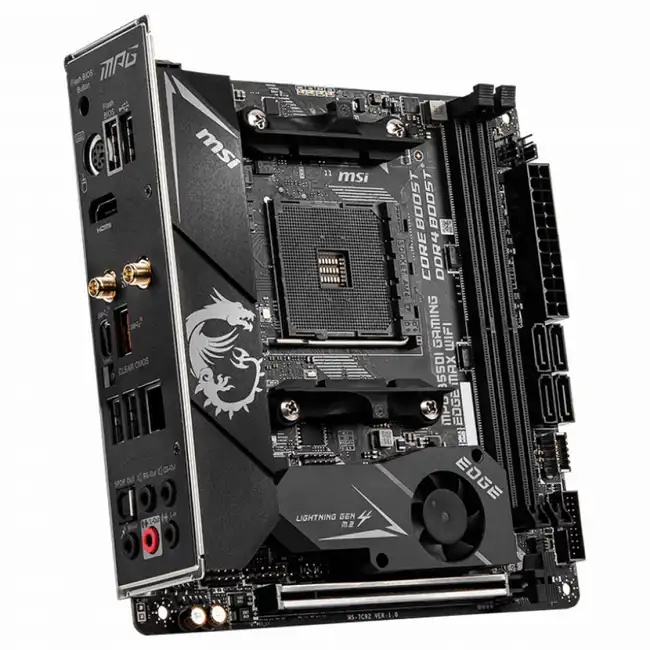 Материнская плата MSI MPG B550I GAMING EDGE MAX WIFI (Mini-iTX, AMD AM4)