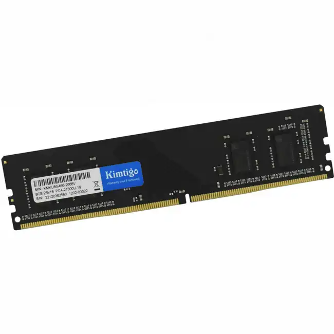 ОЗУ Kimtigo 8 ГБ KMKU8G466-2666V (DIMM, DDR4, 8 Гб, 2666 МГц)