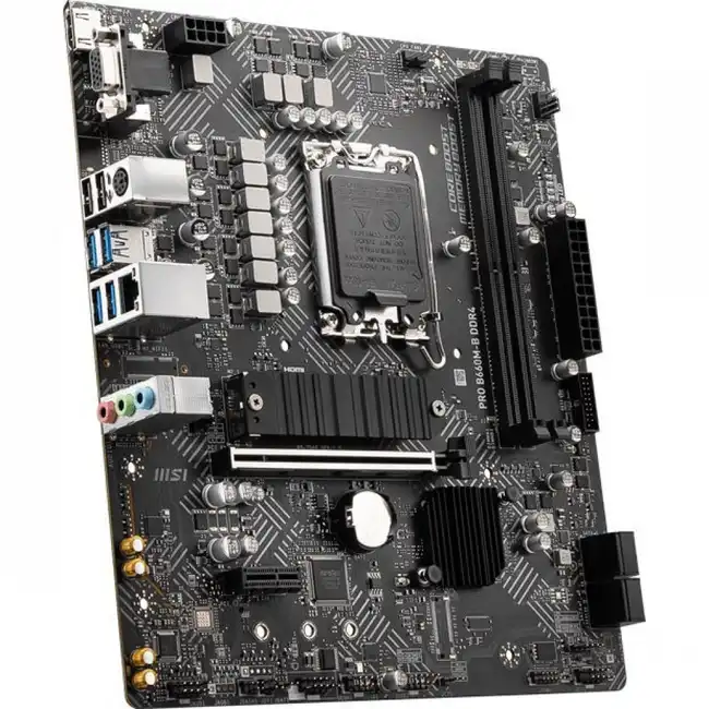 Материнская плата MSI PRO B660M-B DDR4 (micro-ATX, LGA 1700)