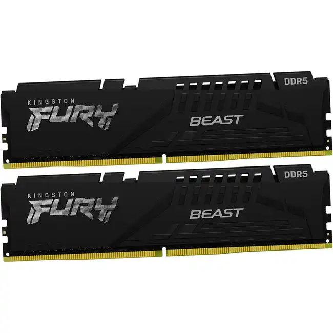 ОЗУ Kingston FURY Beast 16 ГБ KF548C38BBK2-16 (DIMM, DDR5, 16 Гб (2 х 8 Гб), 4800 МГц)