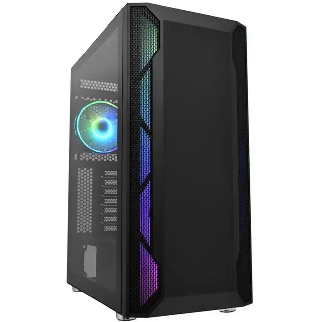 Корпус APEX 3701 3701-4FAN (Midi-Tower)