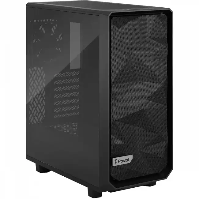 Корпус FRACTAL DESIGN Meshify 2 Compact TG Light Tint Black FD-C-MES2C-03 (Midi-Tower)
