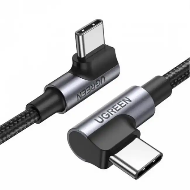 Кабель интерфейсный UGREEN US335 Angled USB-C 70696