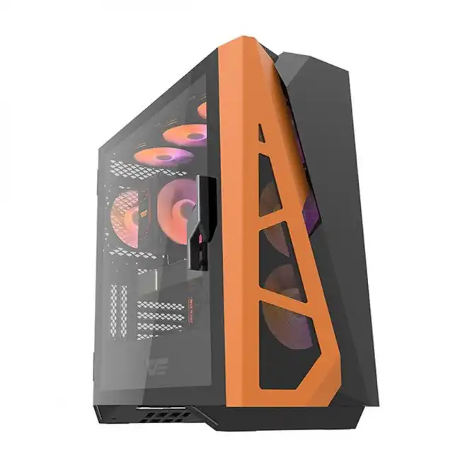 Корпус darkFlash DLZ31 MESH DLZ31 MESH Black/Orange (Midi-Tower)