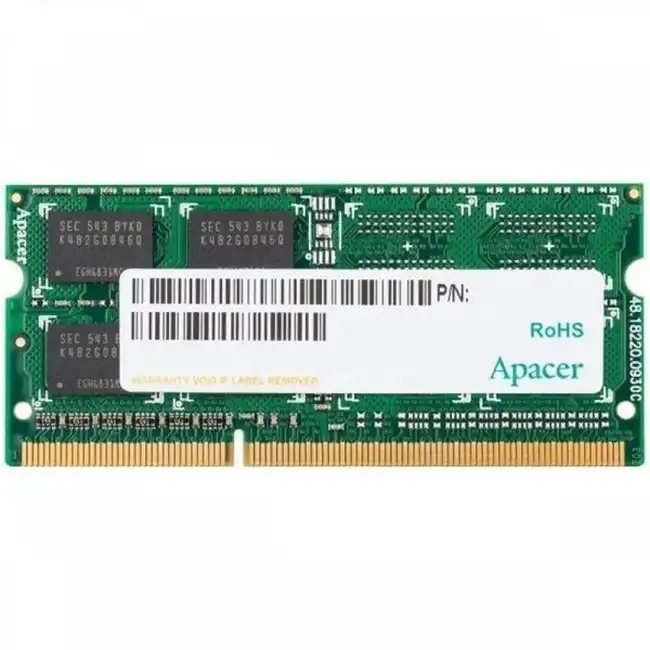 ОЗУ Apacer DS.04G2K.KAM AS04GFA60CATBGC (SO-DIMM, DDR3, 4 Гб, 1600 МГц)