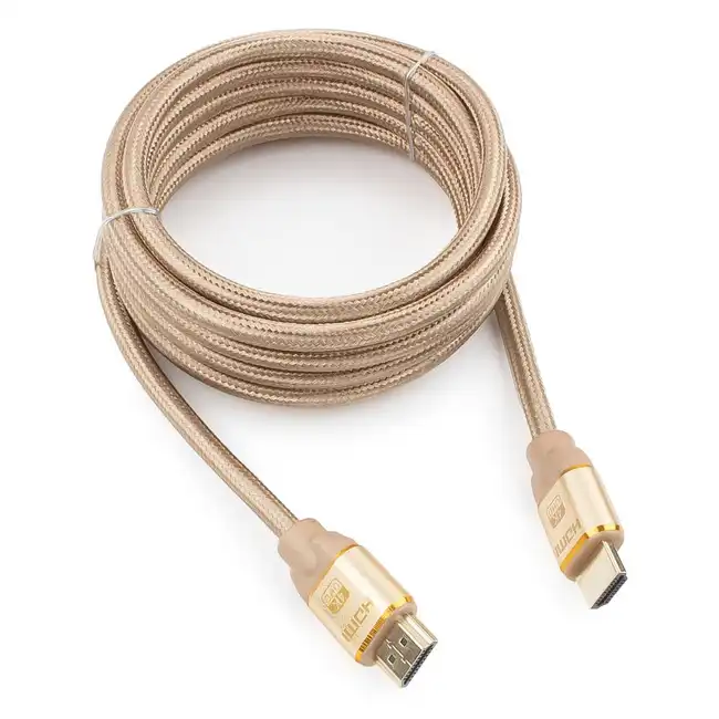 Кабель интерфейсный Cablexpert HDMI Gold-v1.4-3