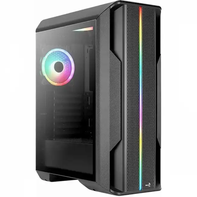 Корпус Aerocool Splinter Duo-G-BK-V1 4711099470327 (Midi-Tower)