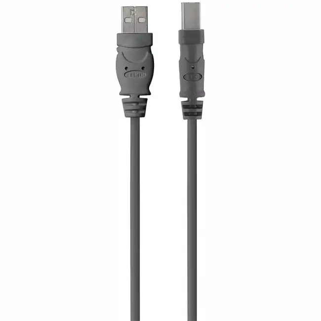 Кабель интерфейсный Belkin USB-A - USB-B (1.8 м) F3U154BT1.8M