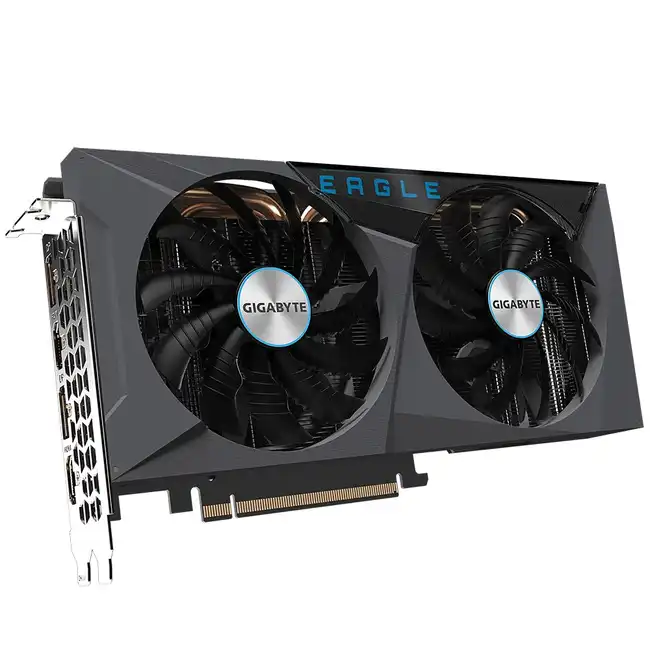 Видеокарта Gigabyte GeForce RTX3060 GV-N3060EAGLE-12GD (12 ГБ)
