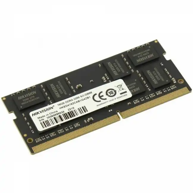 ОЗУ Hikvision S1 HKED4162CAB1G4ZB1 (SO-DIMM, DDR4, 16 Гб, 3200 МГц)