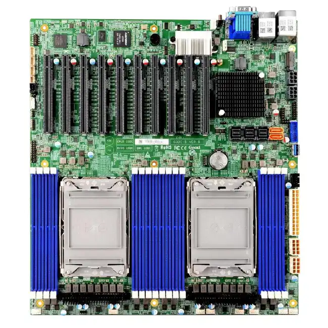 Серверная материнская плата Gooxi self-made G3DE-B EATX dual-socket motherboard G3DE-B PCBA VER.B