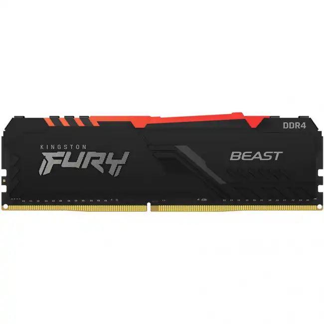 ОЗУ Kingston FURY Beast RGB Gaming Memory KF432C16BBA/16-SP (DIMM, DDR4, 16 Гб, 3200 МГц)
