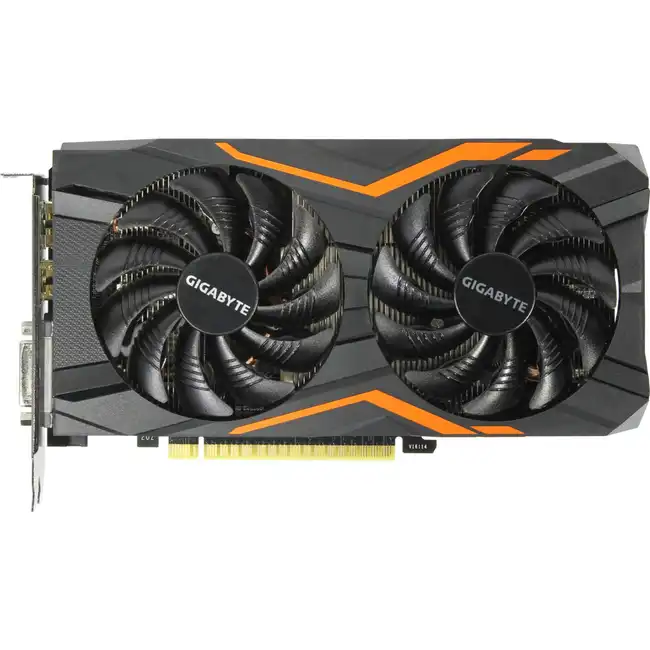 Видеокарта Gigabyte NVidia GeForce GTX 1050 Ti, 4Gb GDDR5/128-bit GV-N105TG1 GAMING-4GD