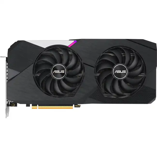 Видеокарта Asus AMD Radeon RX 6750XT DUAL-RX6750XT-O12G (12 ГБ)