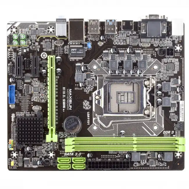 Материнская плата Maxsun  MS-H110ZL (micro-ATX, LGA 1151)