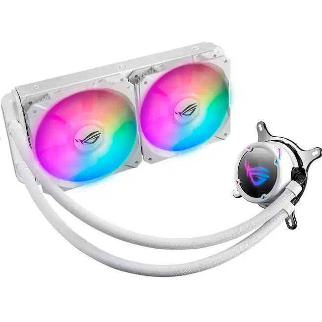 Охлаждение Asus ROG_STRIX_LC_240_RGB WHITE EDITION ROG_STRIX_LC_240_RGB_WHI (Для процессора)