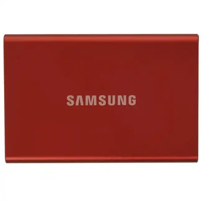 Внешний жесткий диск Samsung T7 [MU-PC2T0R/WW] (2 ТБ, Интерфейс USB-C)